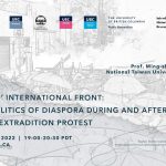 Hongkongers’ International Front: The Global Politics of Diaspora during and after the 2019 Anti-Extradition Protest